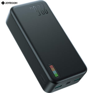 Acumulator Extern Joyroom Dazzling Series 30000mAh, 22.5W LED, 2xUSB, Type-C, Micro-USB Negru