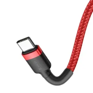 Cablu de date Baseus, CATKLF-H09, USB Type-C Pd, 2 m, Rosu