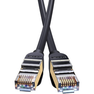 Cablu de retea rapid Baseus Rj45 Cat. 7 10 Gbps 3M subtire negru