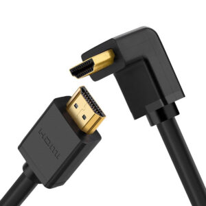 Cablu unghi Ugreen HDMI 4K UHD pentru televizor, monitor