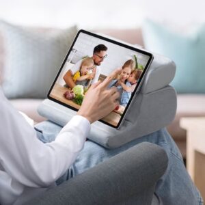 Suport tableta Ugreen, Pliabil, Velur, Gri