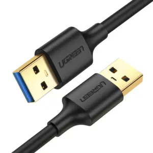 Cablu Date Ugreen US128 USB3.0 to USB3.0, 0.5m, Black