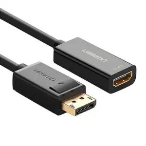 Adaptor video UGREEN MM137 DisplayPort tata - HDMI mama,