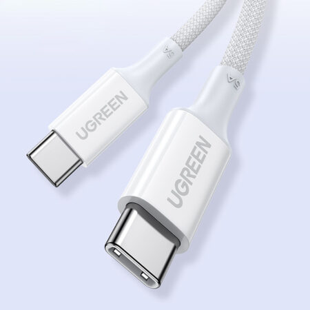 Cablu USB-C, UGREEN 0.5 m, Alb
