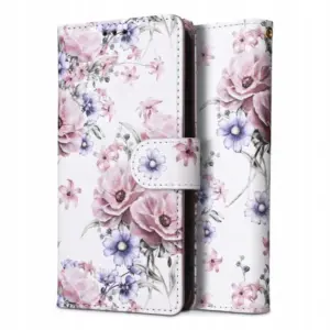 Husa Tech-protect Wallet Compatibila Cu Samsung Galaxy A54 5G, Blossom Flower