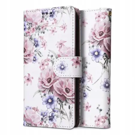 Husa Tech-protect Wallet Compatibila Cu Samsung Galaxy A54 5G, Blossom Flower