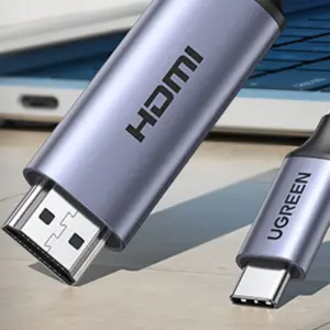 Cablu USB C - Hdmi 2.1 8K 60Hz 1.5M Ugreen Cm565, Gri