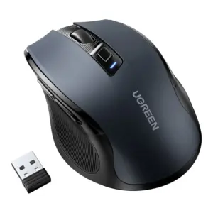 Mouse fara fir, UGREEN, 2,4 GHz, Negru