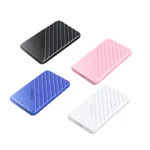 Rack extern HDD si SSD 2.5 inch Orico, 5Gbps, 4TB, USB 3.0 micro tip B, SATA, cablu inclus, Albastru