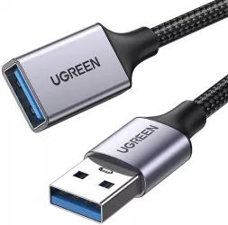 Cablu USB Male la USB Female, 2A, 5Gbps, 5m, Z586, Black