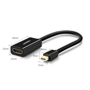 Adaptor mini DisplayPort - HDMI UGREEN 4K