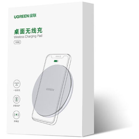 Incarcator wireless Qi Ugreen CD191 40122, 15W, Alb