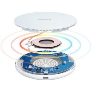 Incarcator wireless Qi Ugreen CD191 40122, 15W, Alb