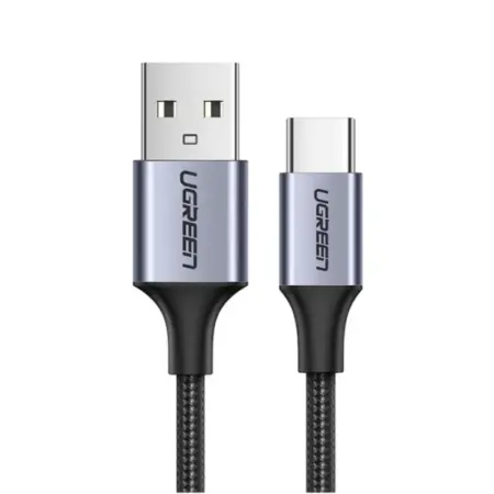 Cablu incarcare/date US288 Ugreen, Fast Charging, USB la USB Type-C 3A, 3m, Gri