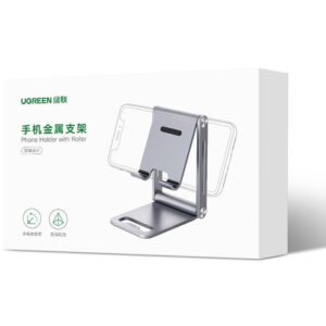 Suport pliabil pentru telefon, UGREEN, 7.9", Argintiu