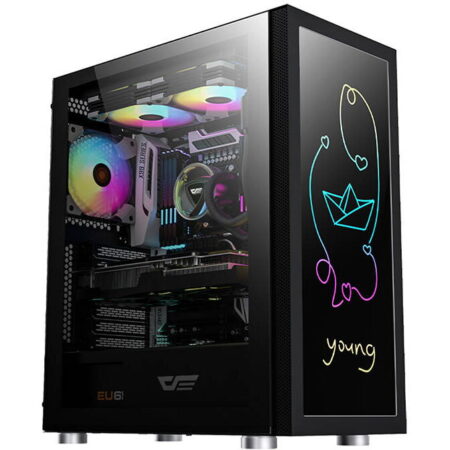 Carcasa pentru computer darkFlash DK210 Graffiti