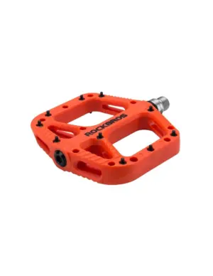 Pedale bicicleta Rockbros Nylon Portocaliu