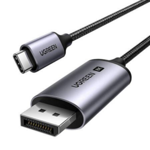 Cablu UGREEN USB-C/DisplayPort, 1m, Negru/Gri