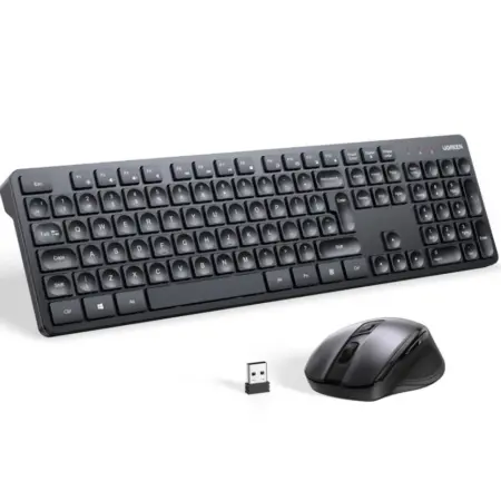 Tastatura + Mouse Fara Fir - Ugreen (15720) - Black