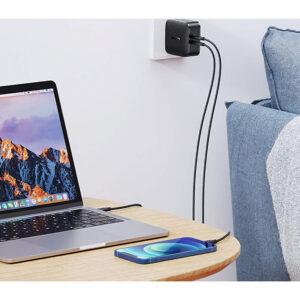 Incarcator priza USB-C 66W, Ugreen 70867, negru