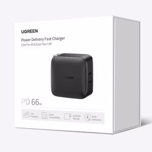 Incarcator priza USB-C 66W, Ugreen 70867, negru