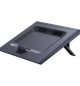 Stand universal laptop Baseus ThermoCool Turbo Fan, Iluminare, Aluminiu, Gri